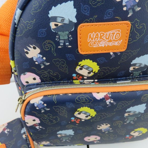 Funko Pop! Naruto Group Character Mini Backpack n Wallet -NWT main image 6